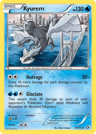 Image of Kyurem (43/113) [Black & White: Legendary Treasures]