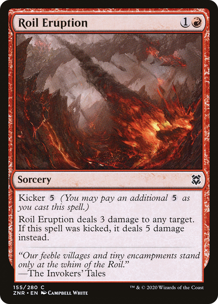 Image of Roil Eruption [Zendikar Rising]