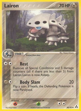Image of Lairon (38/92) (Stamped) [EX: Legend Maker]