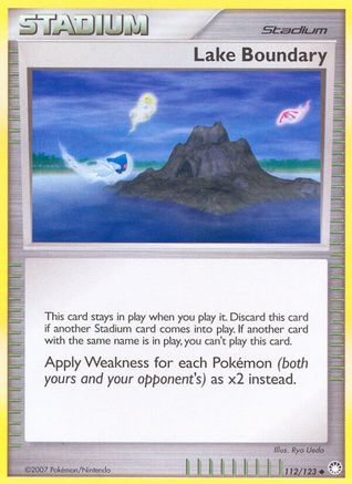 Image of Lake Boundary (112/123) [Diamond & Pearl: Mysterious Treasures]