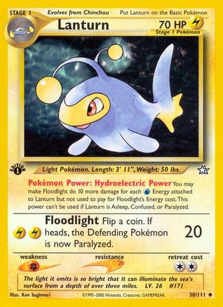 Image of Lanturn (38/111) [Neo Genesis 1st Edition]