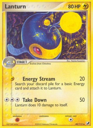 Image of Lanturn (40/115) (Stamped) [EX: Unseen Forces]