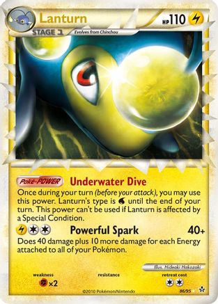 Image of Lanturn (86/95) [HeartGold & SoulSilver: Unleashed]