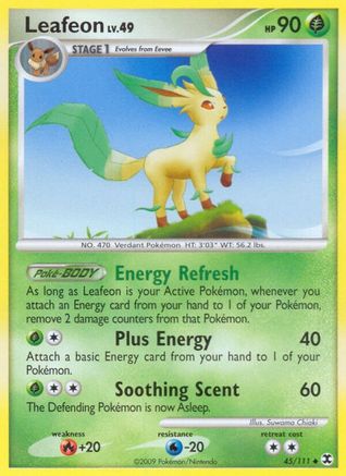 Image of Leafeon (45/111) [Platinum: Rising Rivals]