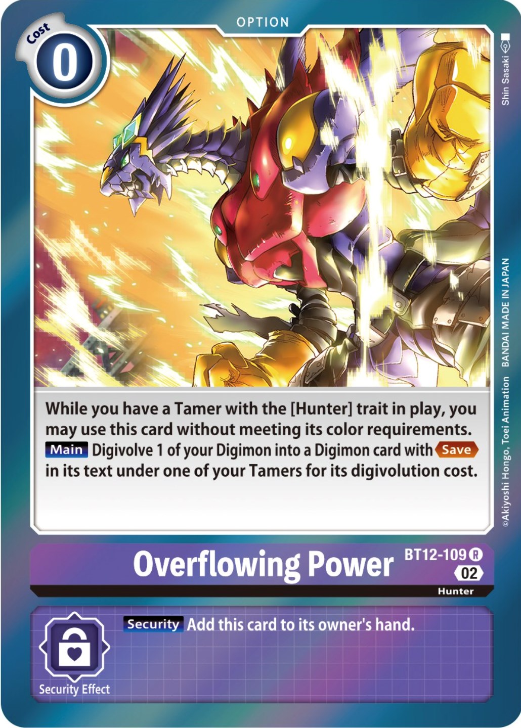 Image of Overflowing Power [BT12-109] [Across Time]