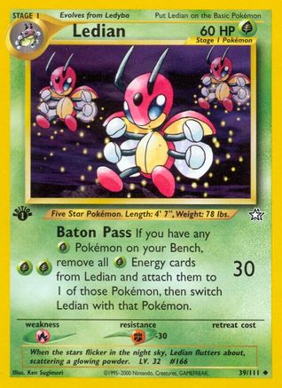 Image of Ledian (39/111) [Neo Genesis 1st Edition]