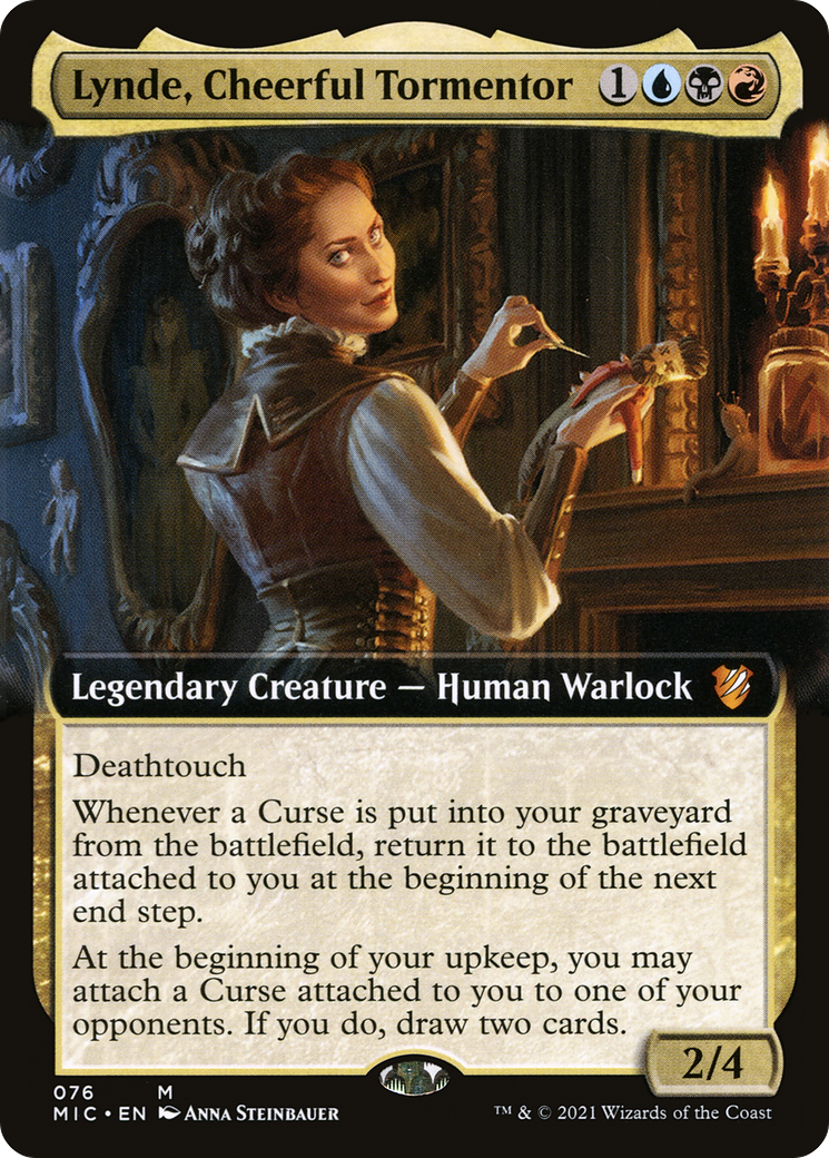 Image of Lynde, Cheerful Tormentor (Extended Art) [Innistrad: Midnight Hunt Commander]