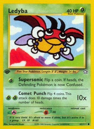 Image of Ledyba (63/111) [Neo Genesis 1st Edition]