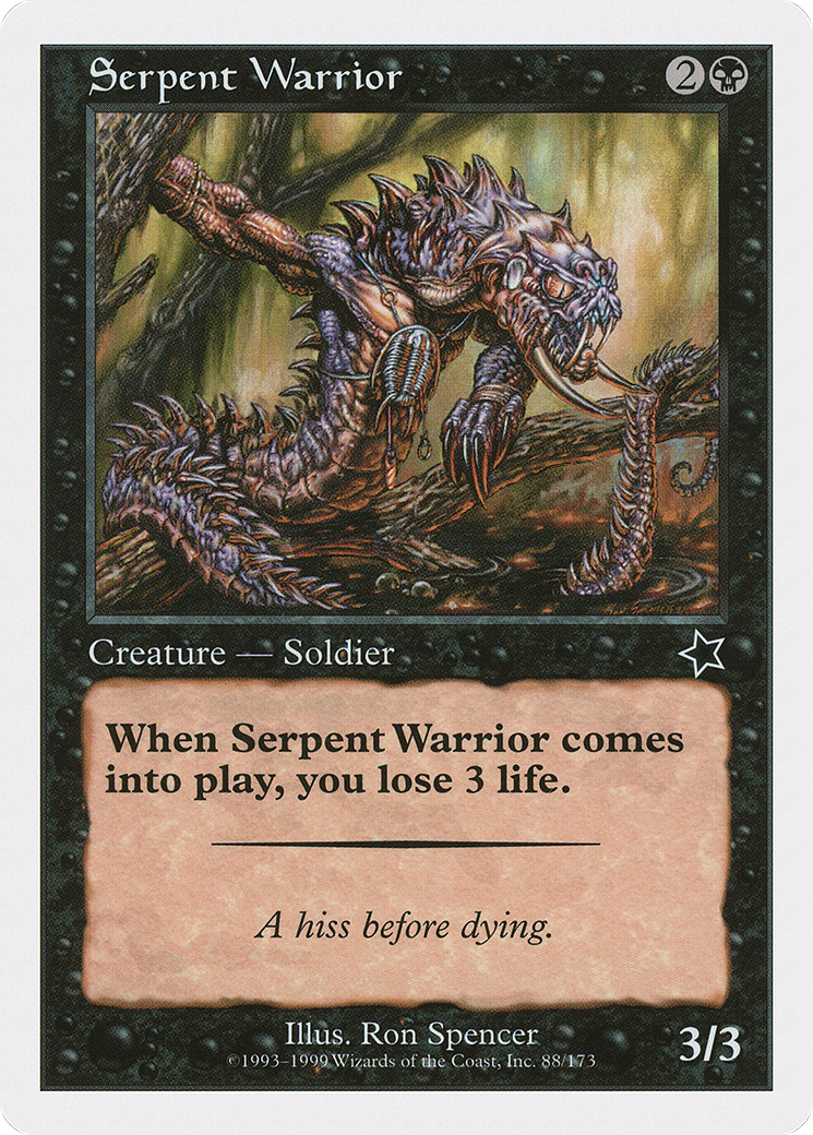 Image of Serpent Warrior [Starter 1999]
