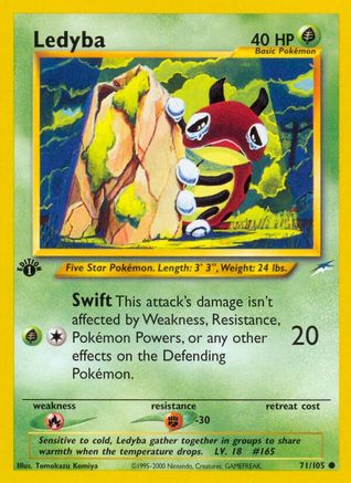 Image of Ledyba (71/105) [Neo Destiny 1st Edition]