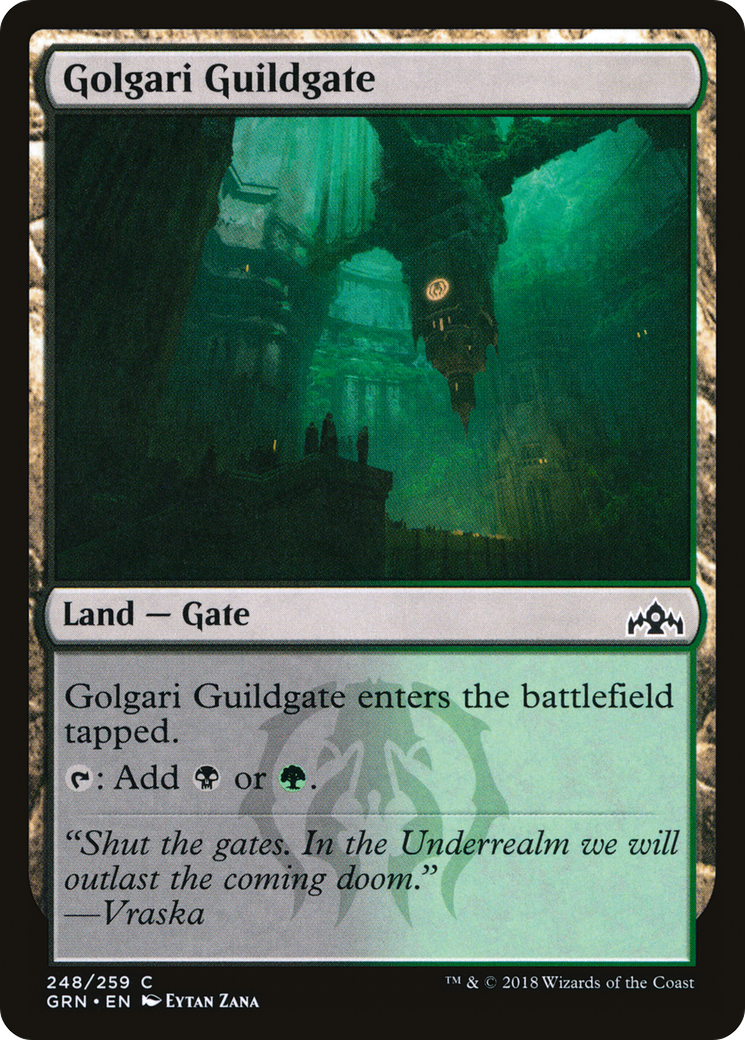 Image of Golgari Guildgate (248/259) [Guilds of Ravnica]