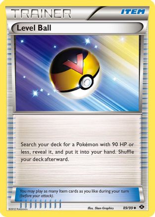 Image of Level Ball (89/99) [Black & White: Next Destinies]