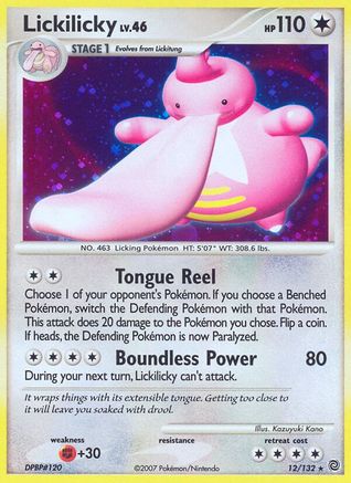Image of Lickilicky (12/132) [Diamond & Pearl: Secret Wonders]