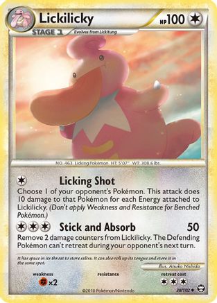 Image of Lickilicky (38/102) [HeartGold & SoulSilver: Triumphant]
