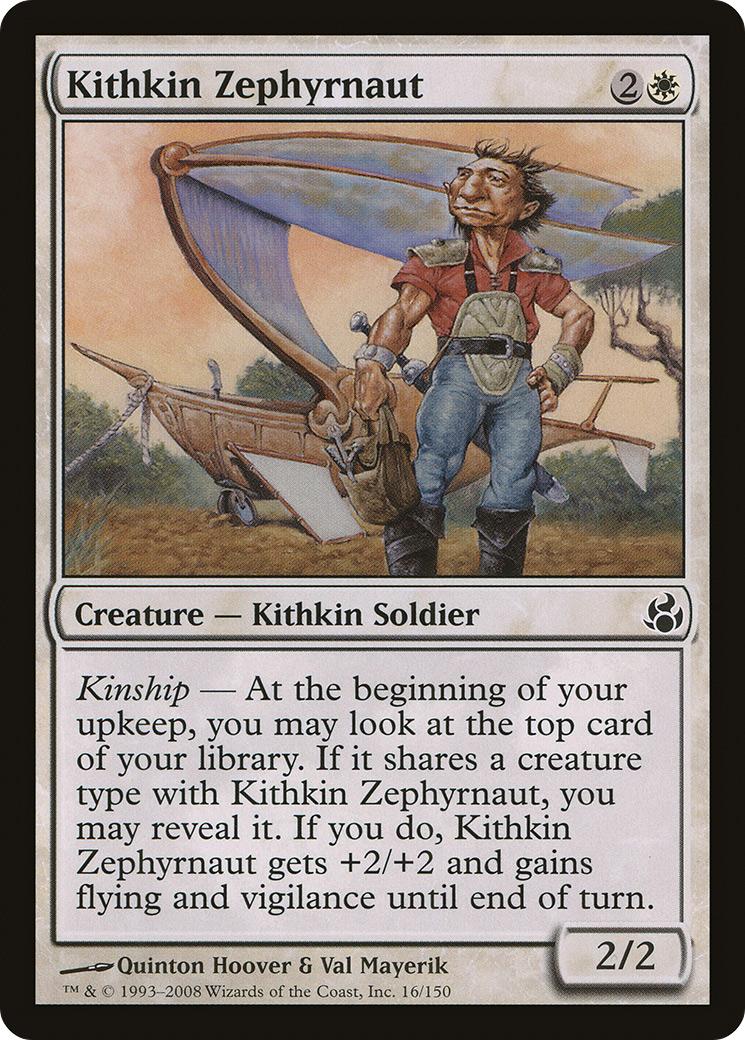 Image of Kithkin Zephyrnaut [Morningtide]