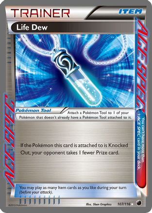 Image of Life Dew (107/116) [Black & White: Plasma Freeze]