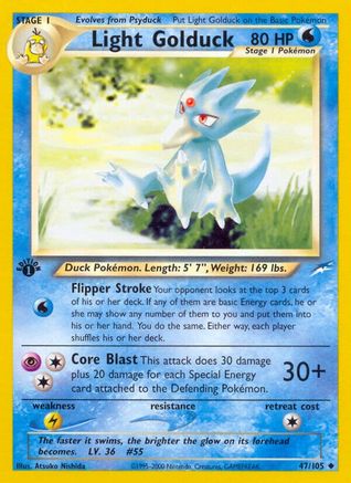 Image of Light Golduck (47/105) [Neo Destiny 1st Edition]