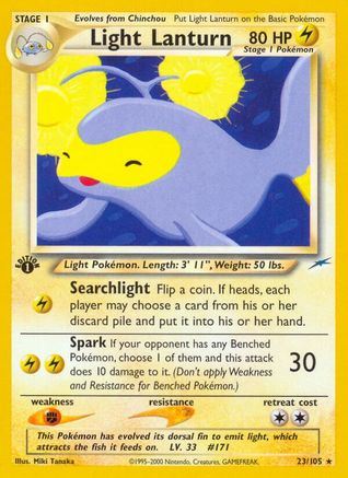 Image of Light Lanturn (23/105) [Neo Destiny 1st Edition]