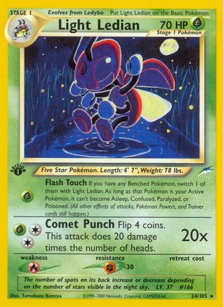 Image of Light Ledian (24/105) [Neo Destiny 1st Edition]