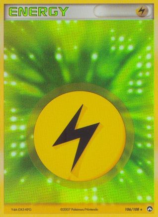 Image of Lightning Energy (106/108) [EX: Power Keepers]