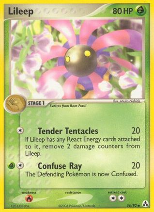 Image of Lileep (56/92) (Stamped) [EX: Legend Maker]