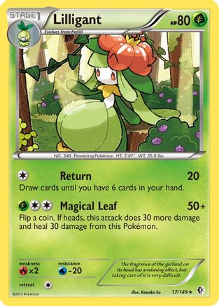 Image of Lilligant (17/149) [Black & White: Boundaries Crossed]