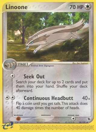 Image of Linoone (38/109) [EX: Ruby & Sapphire]