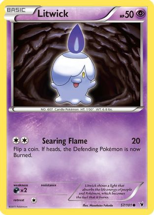 Image of Litwick (57/101) [Black & White: Noble Victories]