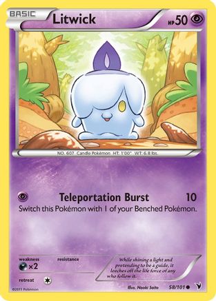 Image of Litwick (58/101) [Black & White: Noble Victories]