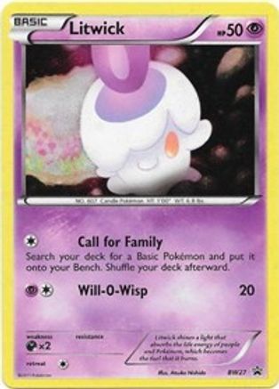 Image of Litwick (BW27) [Black & White: Black Star Promos]