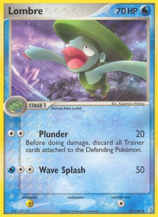 Image of Lombre (37/100) (Stamped) [EX: Crystal Guardians]