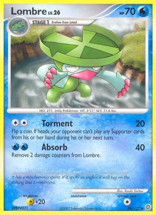 Image of Lombre (54/132) [Diamond & Pearl: Secret Wonders]