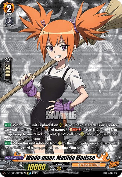Image of Wudu-maer, Matilda Matisse (D-TB03/SP20EN) [Shaman King]