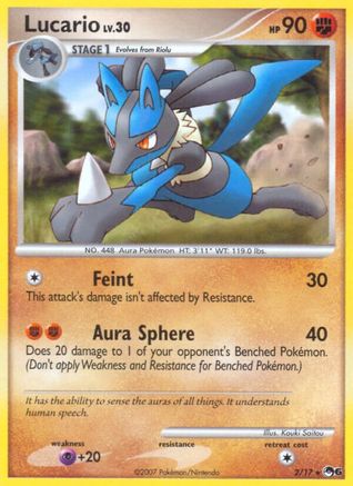 Image of Lucario (2/17) [POP Series 6]