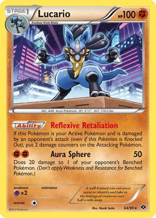 Image of Lucario (64/99) [Black & White: Next Destinies]