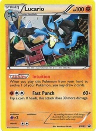 Image of Lucario (BW85) [Black & White: Black Star Promos]