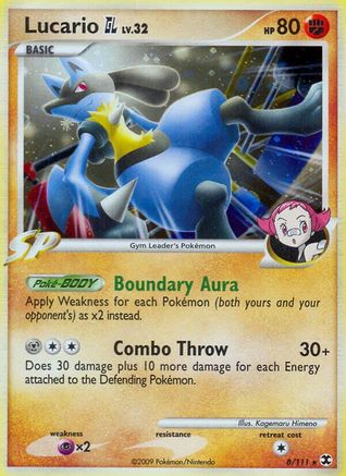 Image of Lucario GL (8/111) [Platinum: Rising Rivals]