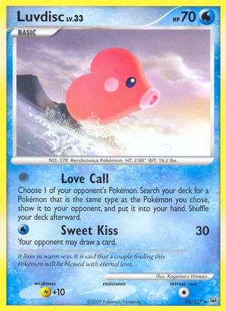 Image of Luvdisc (35/127) [Platinum: Base Set]