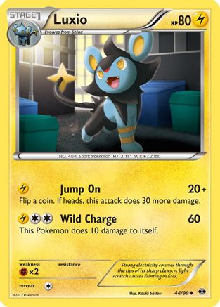 Image of Luxio (44/99) [Black & White: Next Destinies]