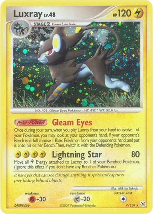 Image of Luxray (7/130) [Diamond & Pearl: Base Set]