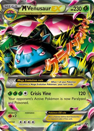 Image of M Venusaur EX (2/146) [XY: Base Set]