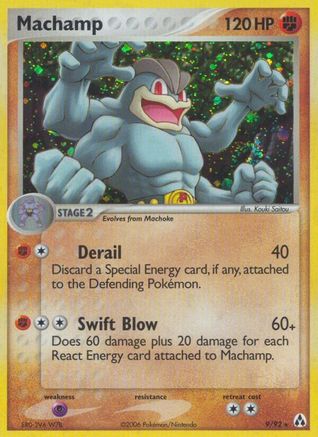 Image of Machamp (9/92) [EX: Legend Maker]