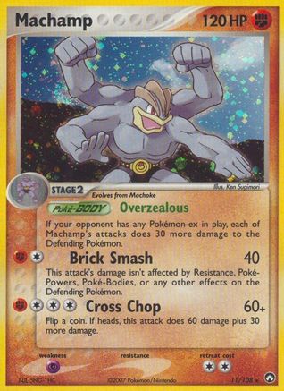 Image of Machamp (11/108) (Stamped) [EX: Power Keepers]