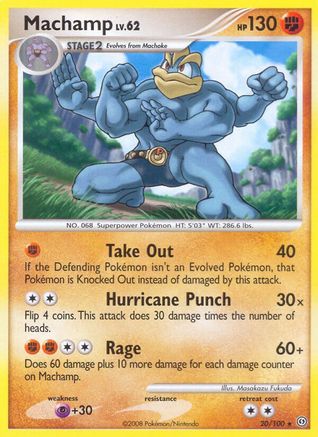 Image of Machamp (20/100) [Diamond & Pearl: Stormfront]