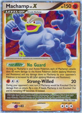 Image of Machamp LV.X (98/100) [Diamond & Pearl: Stormfront]
