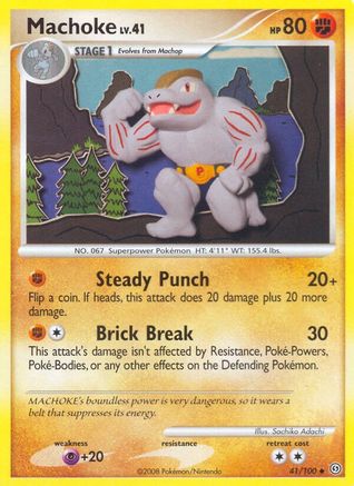 Image of Machoke (41/100) [Diamond & Pearl: Stormfront]