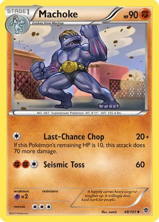 Image of Machoke (48/101) [Black & White: Plasma Blast]