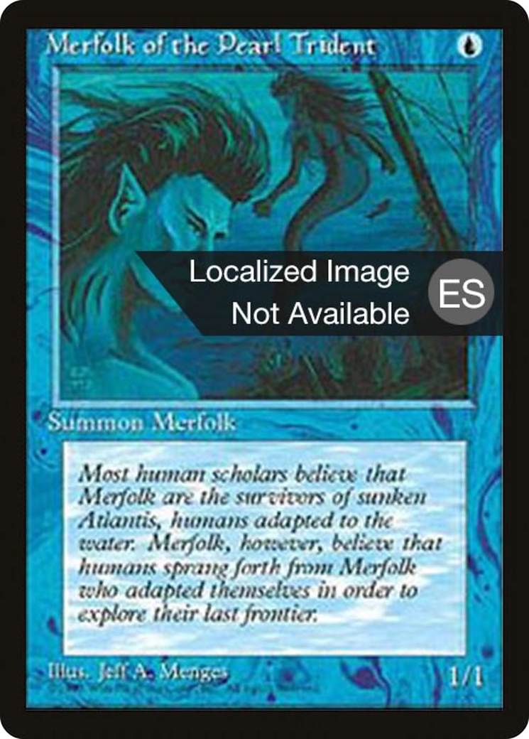 Image of Merfolk of the Pearl Trident [Fourth Edition (Foreign Black Border)]