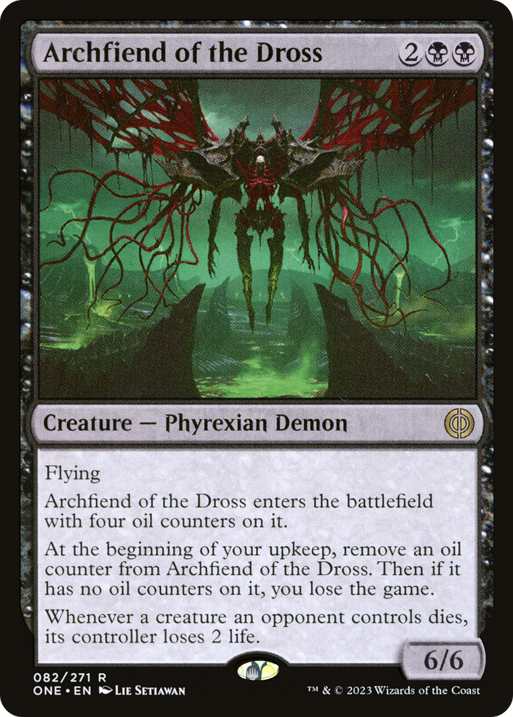 Image of Archfiend of the Dross [Phyrexia: All Will Be One]