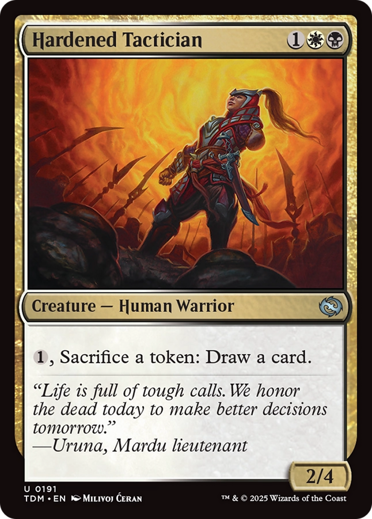 Image of Hardened Tactician [Tarkir: Dragonstorm]